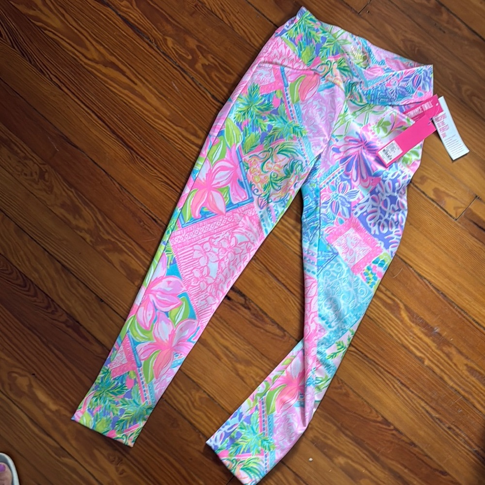 Lilly Pulitzer Colorful Floral leggings - Picture 3 of 5